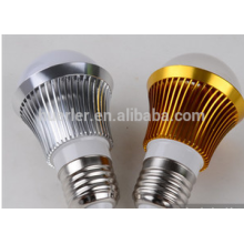shenzheng 3w 3leds led light lamp bulbs aluminum e26/b22/e27 led lighting bulb